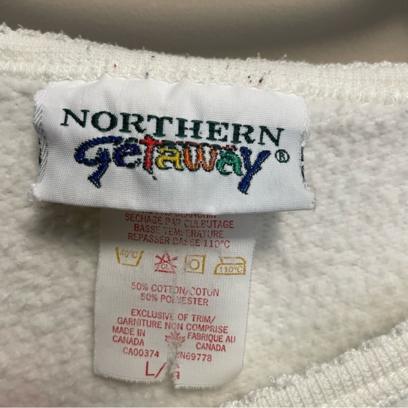 Vintage 80s Northern Gateway Crewneck Sweatshirt Women’s Small - Picture 3 of 6